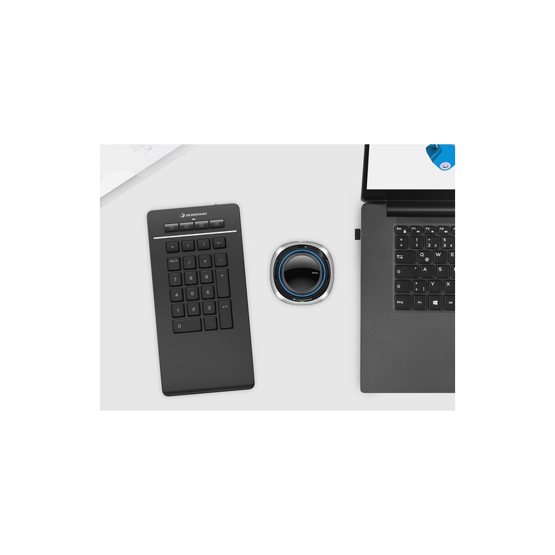 Tipkovnica Brezžična+USB 3Dconnexion Numpad Pro