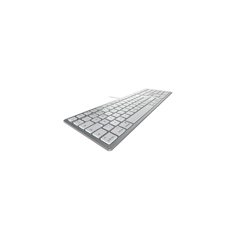 Tipkovnica USB Cherry KC 6000C, srebrna
