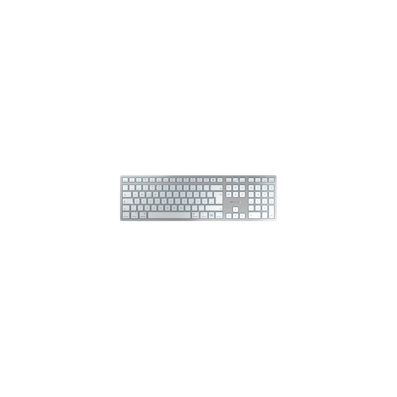 Tipkovnica USB Cherry KW 9100, srebrna