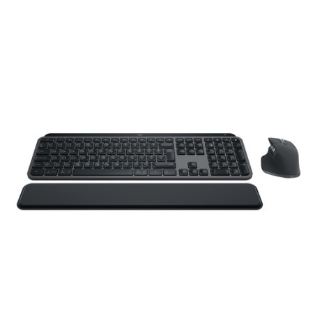 Tipkovnica in miška USB Logitech MX Keys S COMBO, grafitna