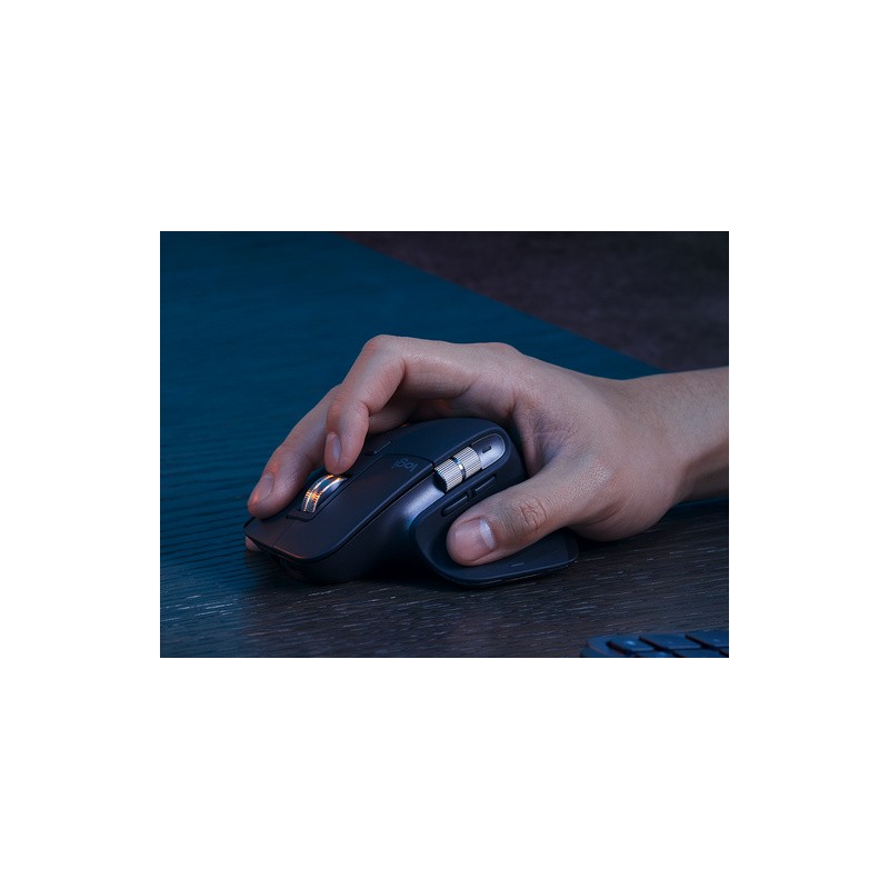 Tipkovnica in miška USB Logitech MX Keys S COMBO, grafitna