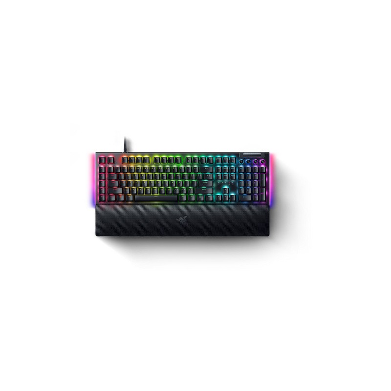 Tipkovnica USB Razer BlackWidow V4, rumena stikala