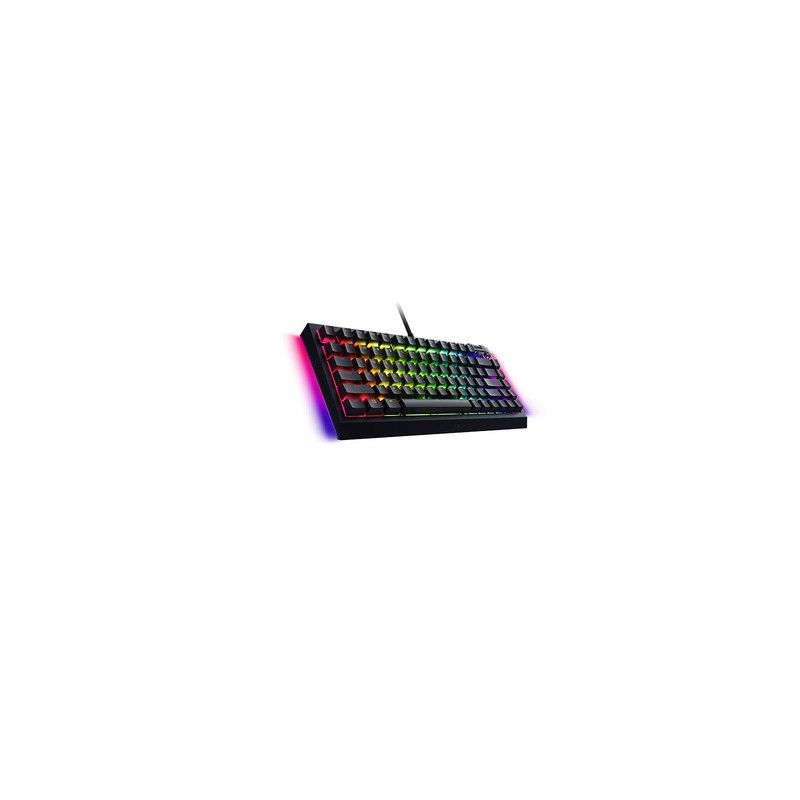 Tipkovnica USB Razer BlackWidow V4 75%, črna