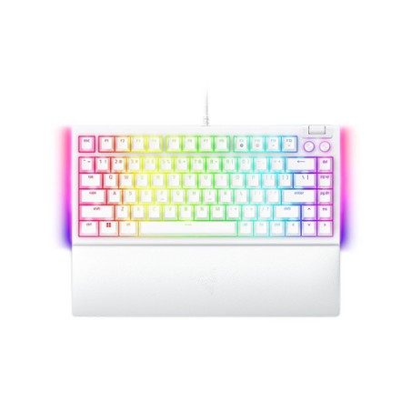Tipkovnica USB Razer BlackWidow V4 75%, bela