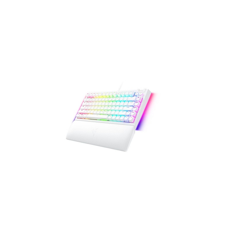 Tipkovnica USB Razer BlackWidow V4 75%, bela