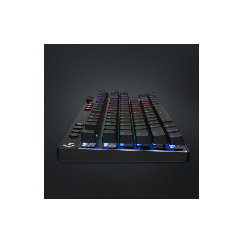 Tipkovnica USB Logitech G PRO X TKL Brown Tactile, Brezžična, črna