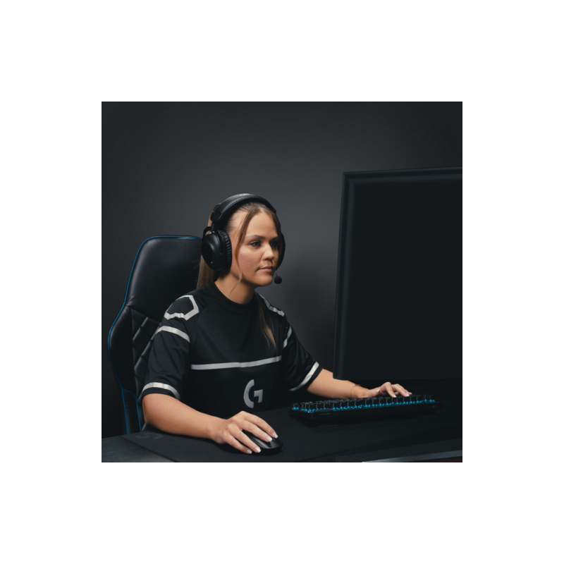 Tipkovnica Logitech G PRO X TKL Brown Tactile, brezžična, bela