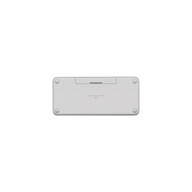 Tipkovnica Logitech Pebble Keys 2 K380s, Bluetooth, bela