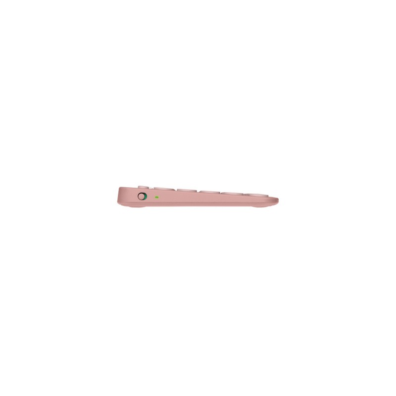 Tipkovnica Logitech Pebble Keys 2 K380s, Bluetooth, roza