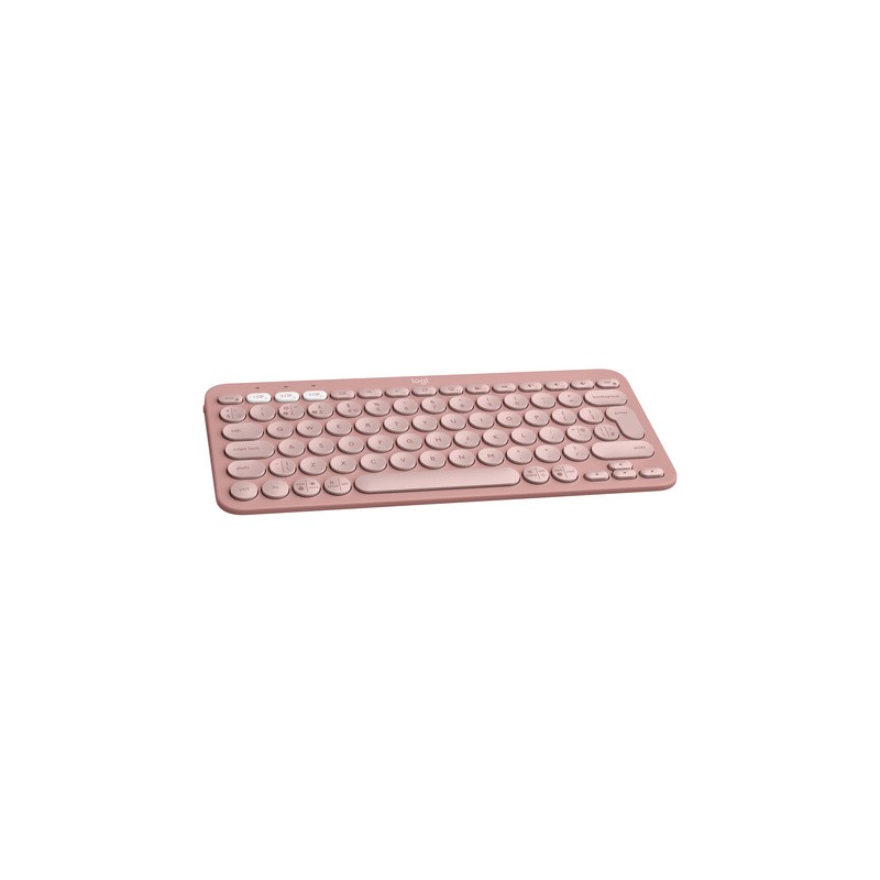 Tipkovnica Logitech Pebble Keys 2 K380s, Bluetooth, roza