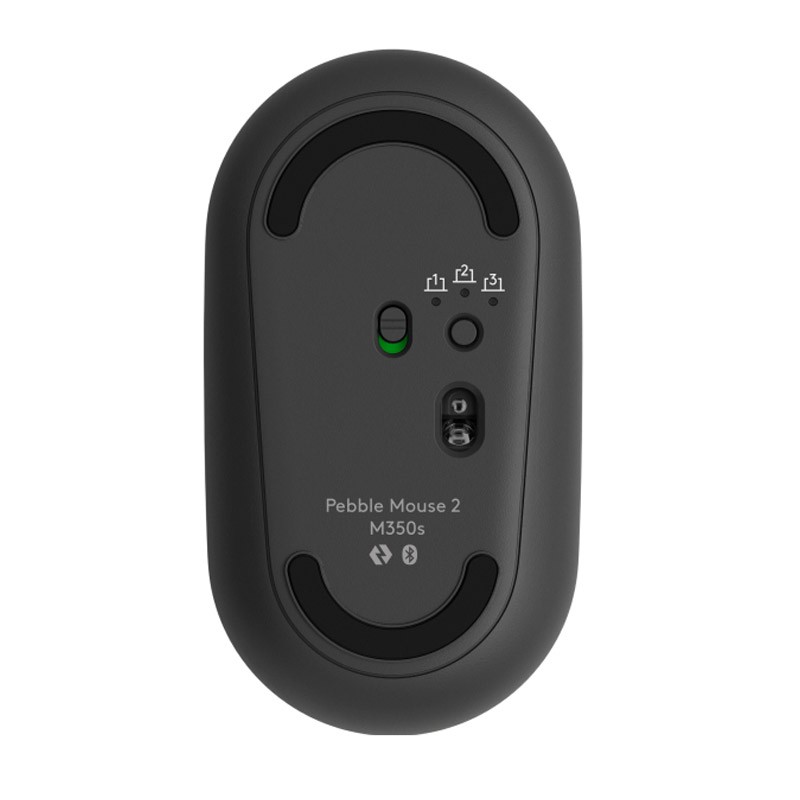 Tipkovnica in miška USB Logitech Pebble 2 Combo, Bluetooth, grafitna