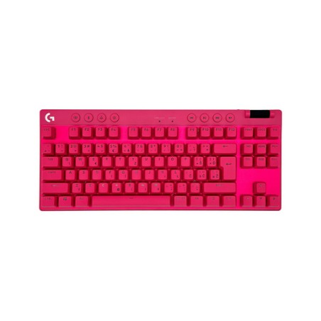 Tipkovnica USB Logitech G PRO X TKL Brown Tactile, roza