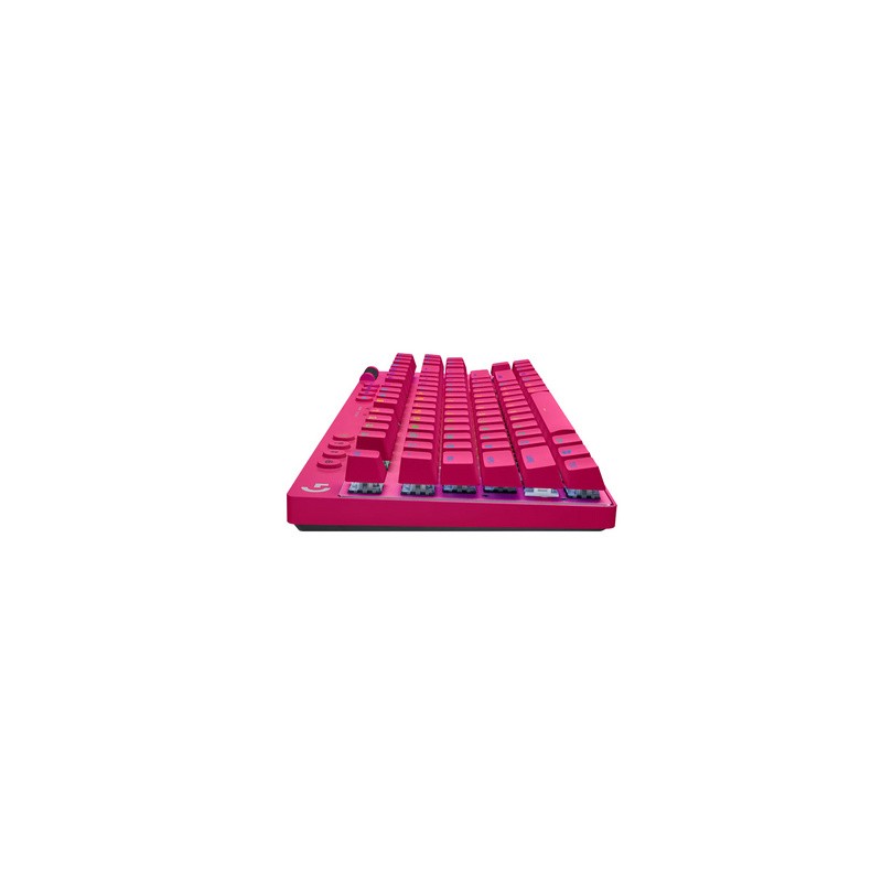 Tipkovnica USB Logitech G PRO X TKL Brown Tactile, roza