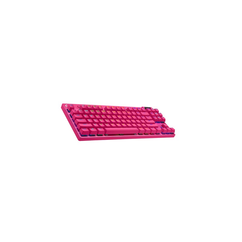 Tipkovnica USB Logitech G PRO X TKL Brown Tactile, roza