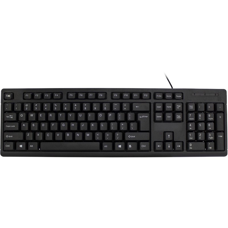Tipkovnica USB INTER-TECH KB-101SC + miška