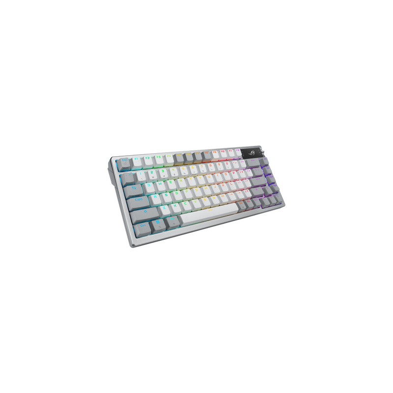 Tipkovnica ASUS ROG Azoth Wireless, NX Red, PBT, OLED, bela