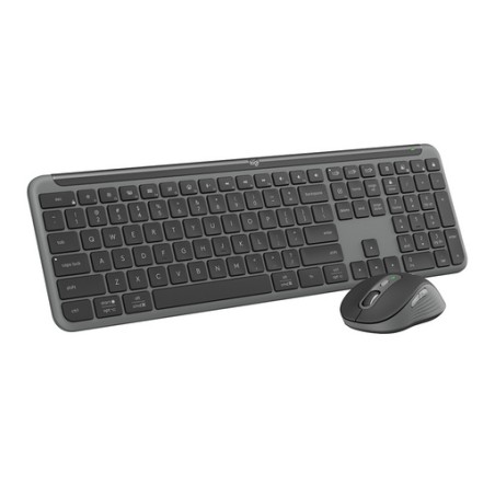 Tipkovnica in miška Logitech Signature Slim Combo MK950, grafitna