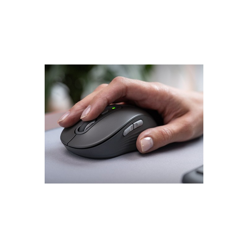 Tipkovnica in miška Logitech Signature Slim Combo MK950, grafitna