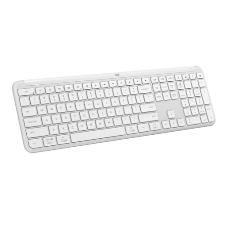 Tipkovnica USB Logitech Signature Slim K950, bela