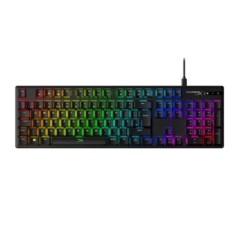 Tipkovnica HP HyperX Alloy Origins RGB, HyperX Red mehanična