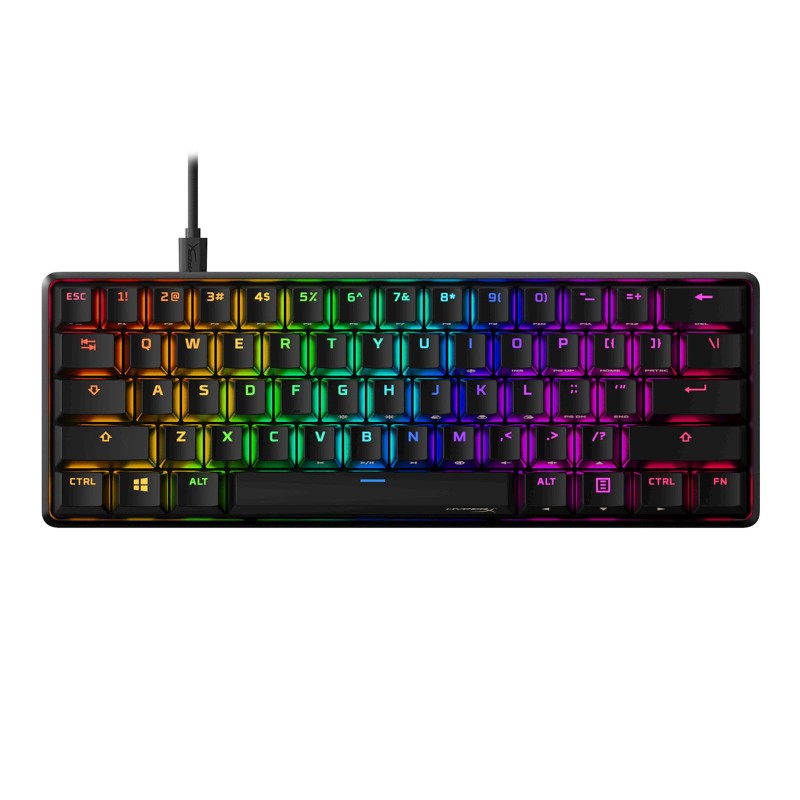 Tipkovnica HP HyperX Alloy Origins 60 RGB, mehanična, HyperX Red