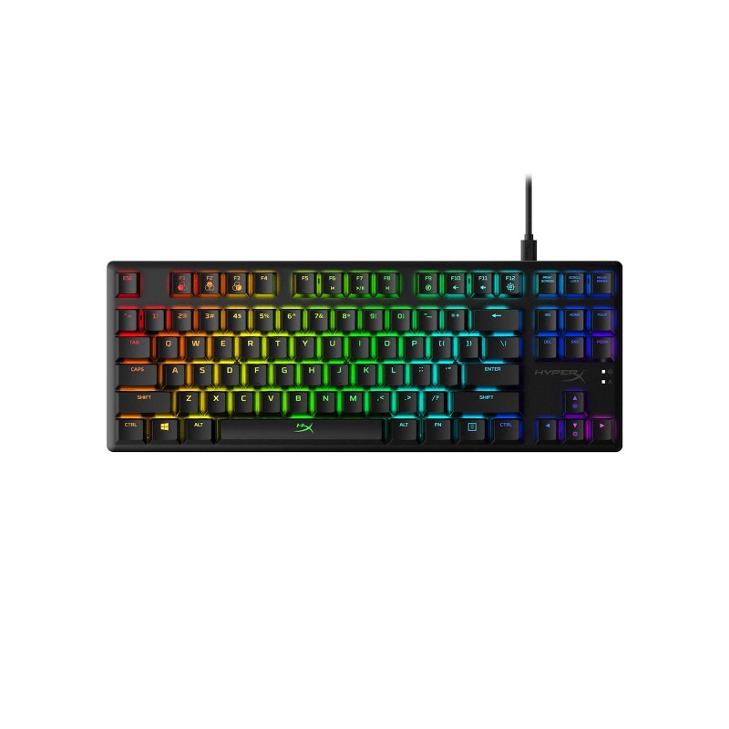 Tipkovnica HP HyperX Alloy Origins Core RGB, mehanična, HyperX Aqua Switch