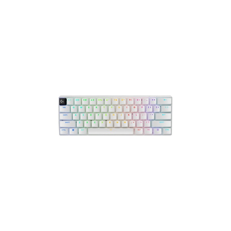 Tipkovnica Logitech PRO X 60 LIGHTSPEED brezžična, bela