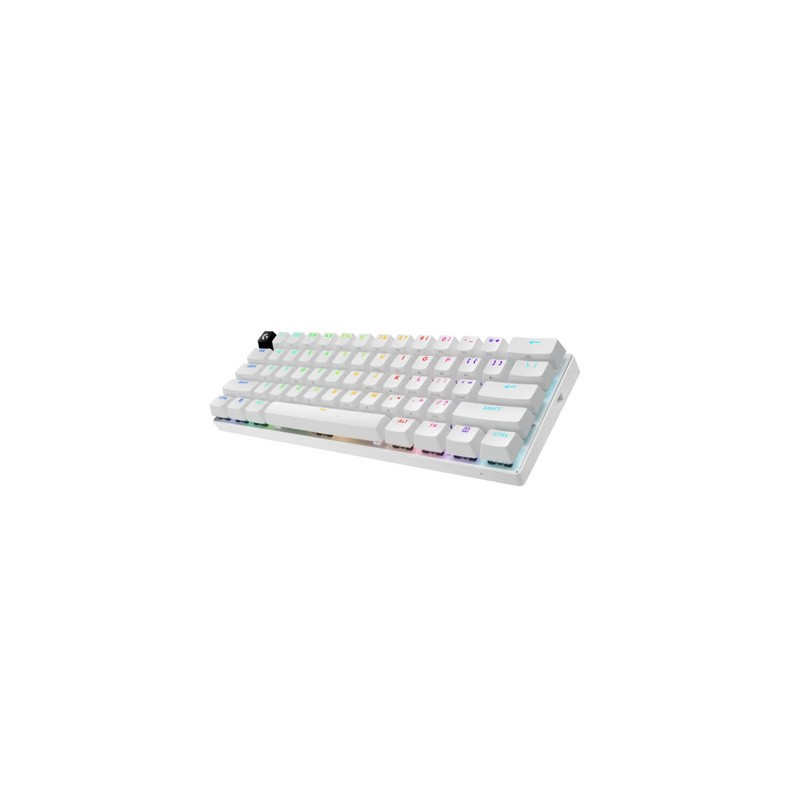 Tipkovnica Logitech PRO X 60 LIGHTSPEED brezžična, bela