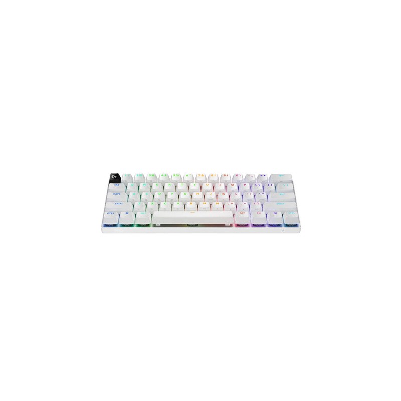 Tipkovnica Logitech PRO X 60 LIGHTSPEED brezžična, bela