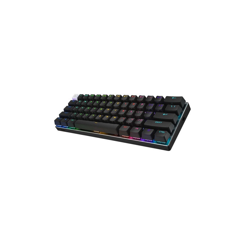 Tipkovnica Logitech PRO X 60 LIGHTSPEED brezžična, črna