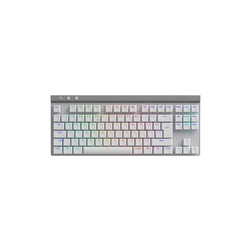 Tipkovnica Logitech G515 LIGHTSPEED TKL Brezžična, Bela, SLO g.