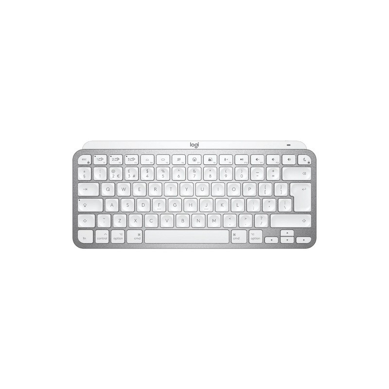 Tipkovnica Logitech MX Keys Mini za MAC, Pale Grey, SLO g.