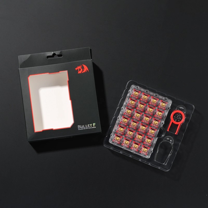 Mehanska stikala RedRagon Bullet-F A113, 24 kos