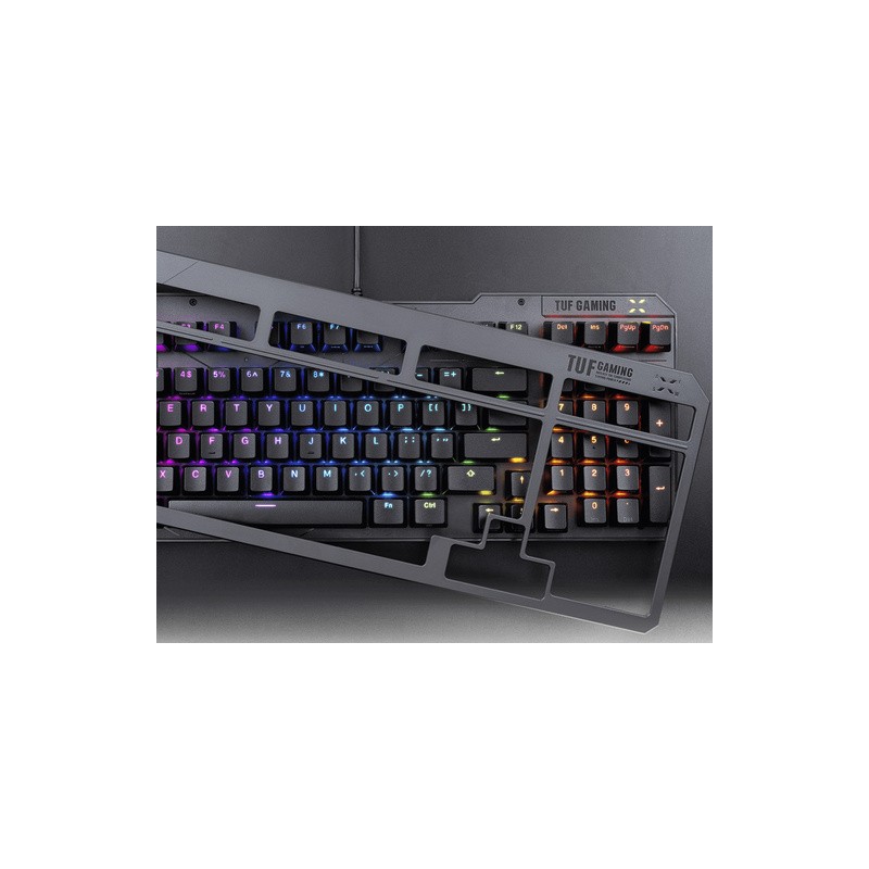 Tipkovnica ASUS TUF Gaming K3 Gen II, RGB, US SLO g., rdeča stikala