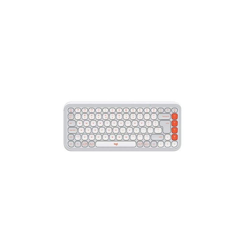 Tipkovnica Logitech Pop Icon Keys, bela, SLO g.