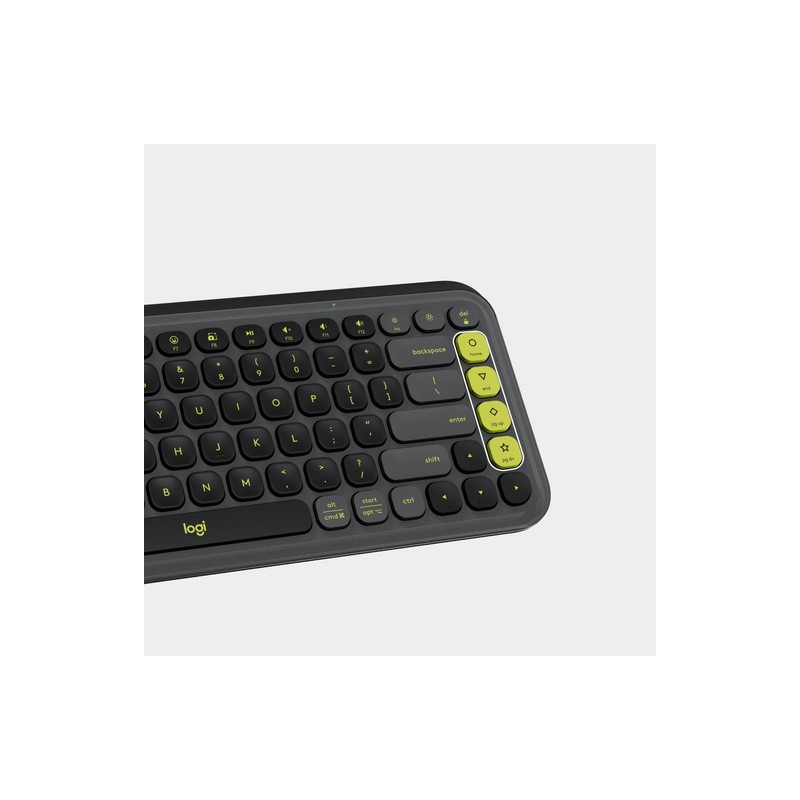 Tipkovnica Logitech Pop Icon Keys, grafitna, SLO g.