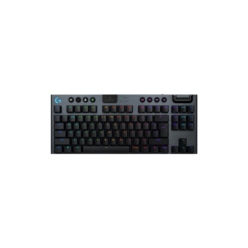 Tipkovnica Logitech G915 X LIGHTSPEED TKL, GL Clicky, črna, SLO g.