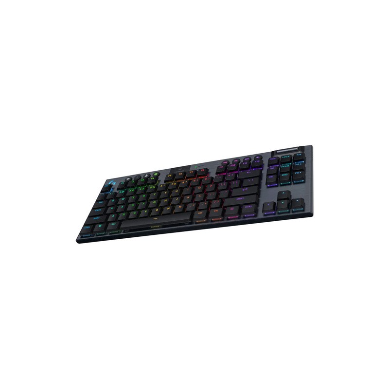 Tipkovnica Logitech G915 X LIGHTSPEED TKL, GL Clicky, črna, SLO g.