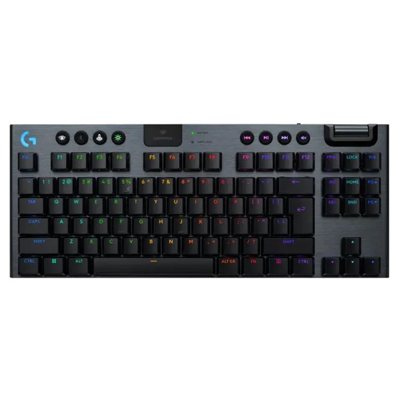 Tipkovnica Logitech G915 X LIGHTSPEED TKL, GL Linear, črna, SLO g.