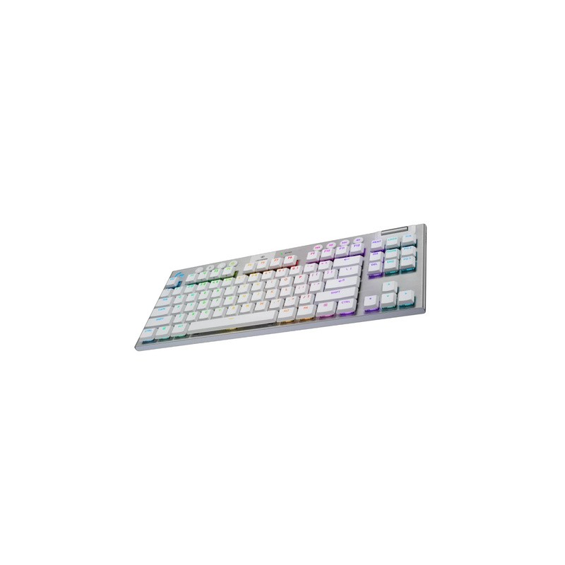 Tipkovnica Logitech G915 X LIGHTSPEED TKL, GL Tactile, bela, SLO g.