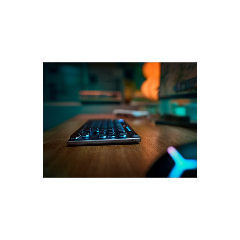 Tipkovnica Logitech G915 X LIGHTSPEED TKL, GL Tactile, črna, SLO g.