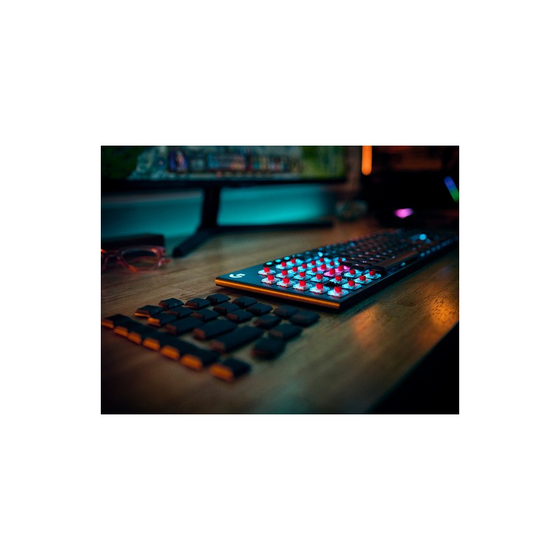 Tipkovnica Logitech G915 X LIGHTSPEED, GL Tactile, črna, SLO g.