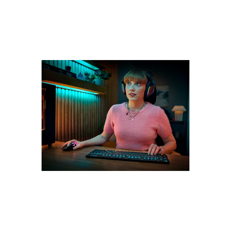 Tipkovnica Logitech G915 X LIGHTSPEED, GL Tactile, črna, SLO g.