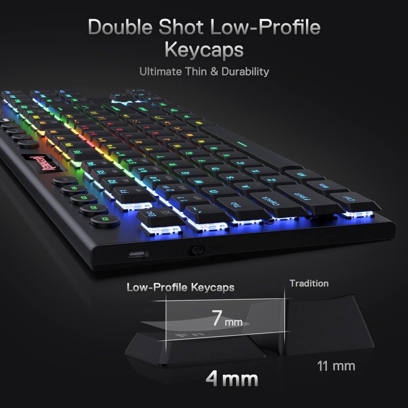 Tipkovnica REDRAGON HORUS TKL PRO K621RGB-PRO
