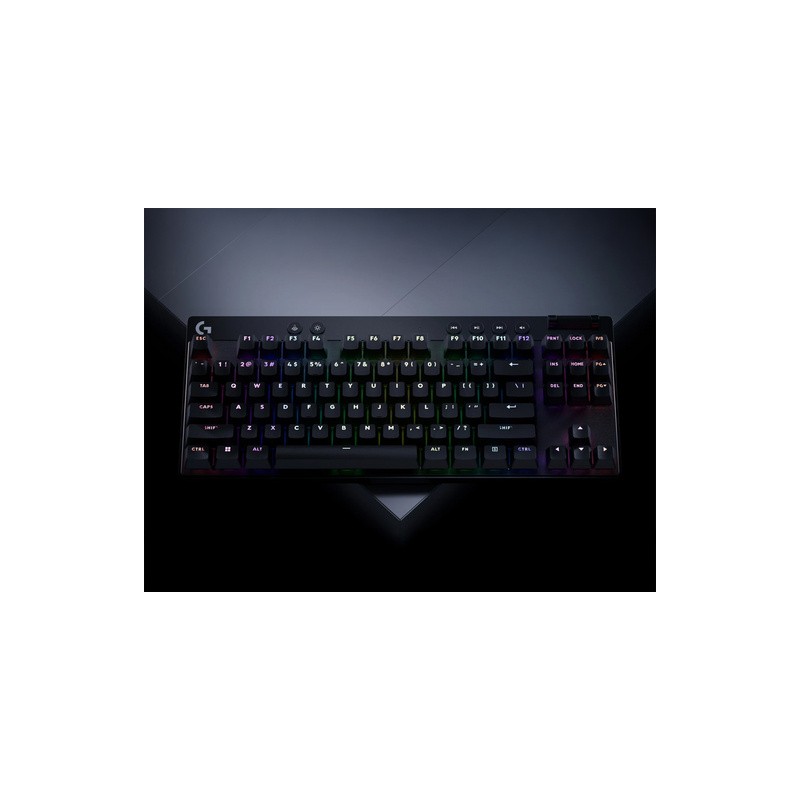Tipkovnica Logitech G PRO X TKL RAPID, črna, SLO g.