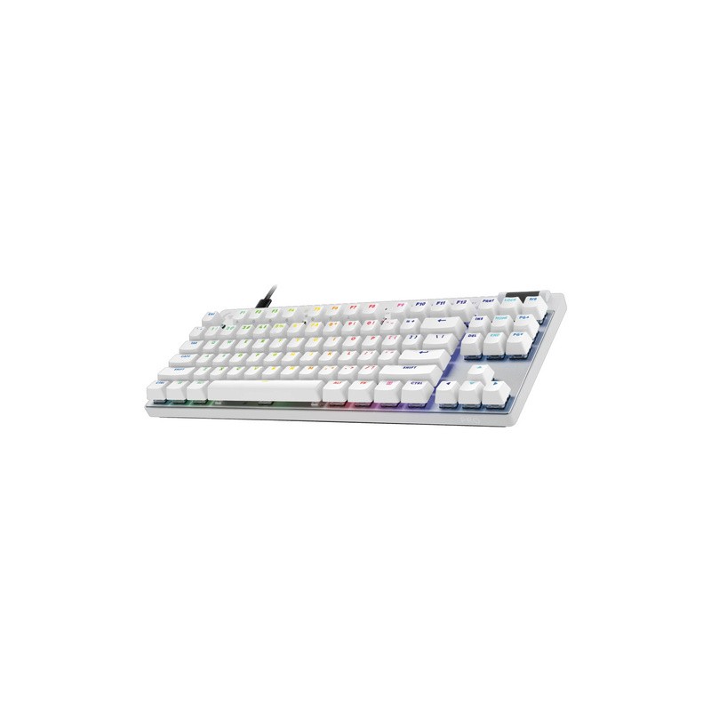Tipkovnica Logitech G PRO X TKL RAPID, bela, SLO g.