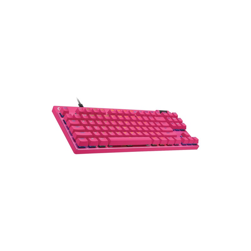 Tipkovnica Logitech G PRO X TKL RAPID, magenta, SLO g.