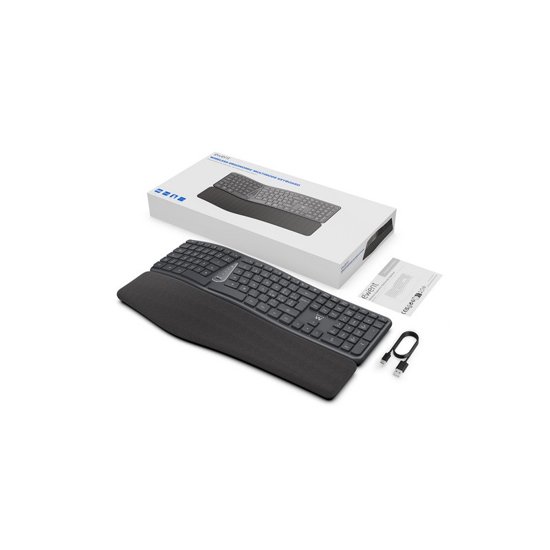 Tipkovnica Ewent EW3289, ergonomska