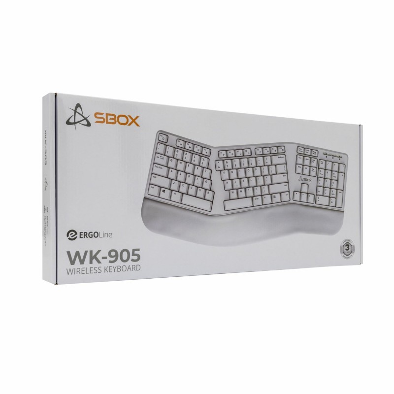 Tipkovnica SBOX WK-905, bež, SLO g.