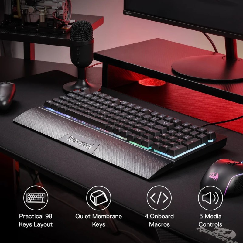 Tipkovnica REDRAGON SHIVA PRO K515-RGB